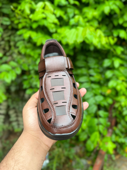 MEN'S ULTRA SOFT SHOES BROWN TP