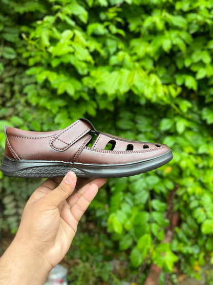 MEN'S ULTRA SOFT SHOES BROWN TP